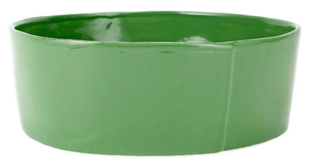 Lastra Green 10" Round Serving Bowl