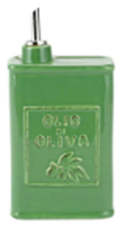 Lastra Green Olive Oil Carafe