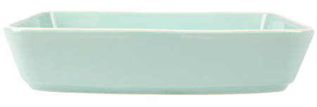 Chroma Aqua 13"  Rectangular Baker