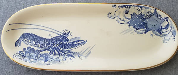 VIL273 23" Fish Platter