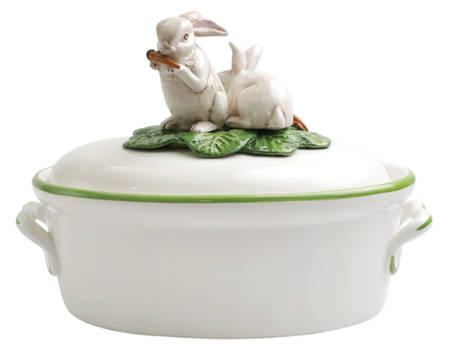 Spring Vegetables Tureen &  Lid