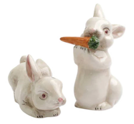 Spring Vegetables Figural Salt & Pepper Set