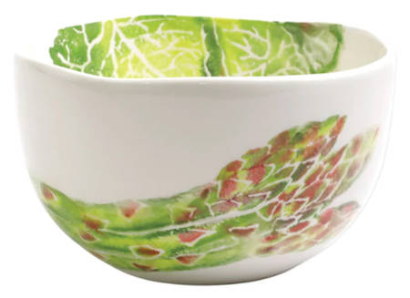 Spring Vegetables 7" Round Serving Bowl