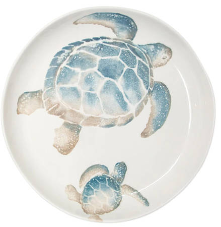Tartaruga 13" Shallow Round Bowl