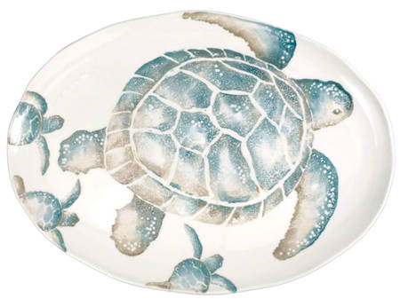 Tartaruga 21" Oval Serving Platter