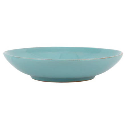 Turquoise 8" Individual Pasta Bowl
