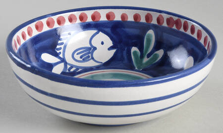 Campagna Fish Blue Soup/Cereal Bowl
