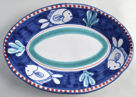 Campagna Fish Blue by Vietri (Italy)