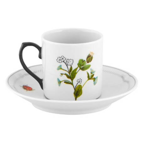 Petites Histoires Flat Demitasse Cup & Saucer Set