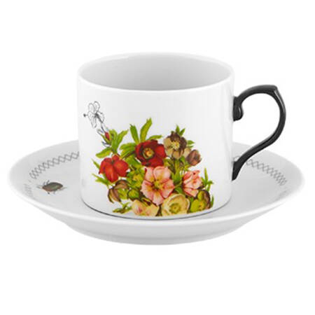 Petites Histoires Flat Cup & Saucer Set