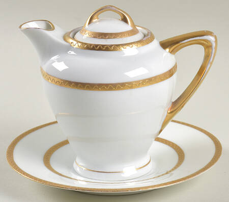 VTO247 Large Syrup with Lid and Underplate