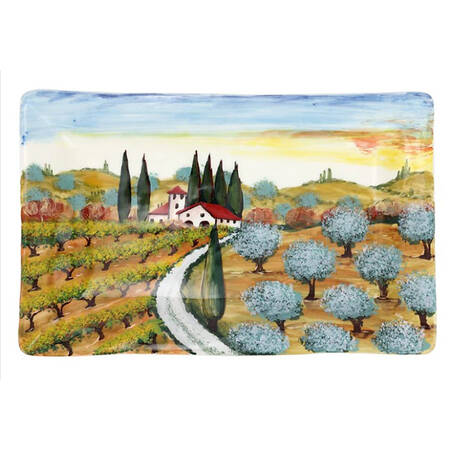 Terra Toscana 18" Rectangular Serving Platter