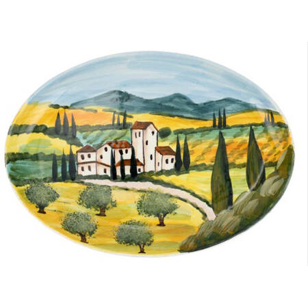 Terra Toscana 17" Oval Serving Platter