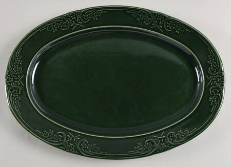 VLA6 16" Oval Serving Platter by Villa Stoneware