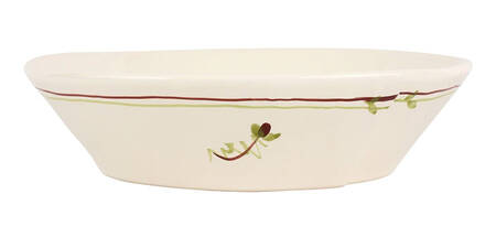 Lastra Fiori de Bosco 10" Shallow Round Bowl