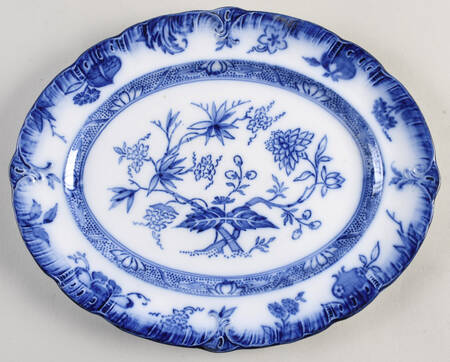VIL283 10" Oval Serving Platter