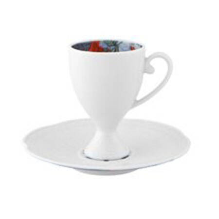 Duality Footed Demitasse Cup & Saucer Set