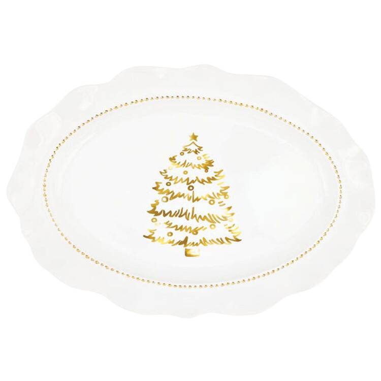 Giorno Di Festa 19" Oval Serving Platter