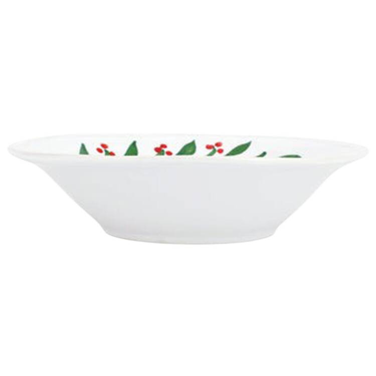 Aria Holiday Rim Cereal Bowl