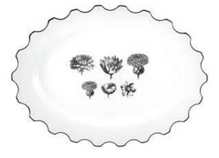 Herbariae 16" Oval Serving Platter