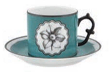 Herbariae Flat Cup & Saucer Set