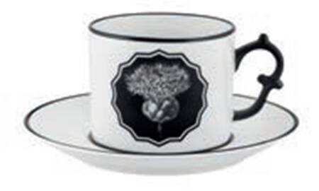 Herbariae Flat Cup & Saucer Set