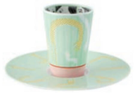 Escape Goat Espresso Cup and Saucer Set