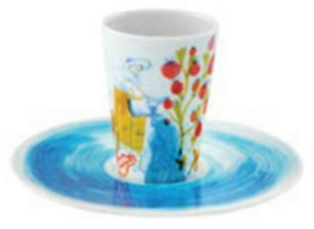 Escape Goat Espresso Cup & Saucer Set