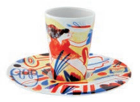 Escape Goat Espresso Cup & Saucer Set