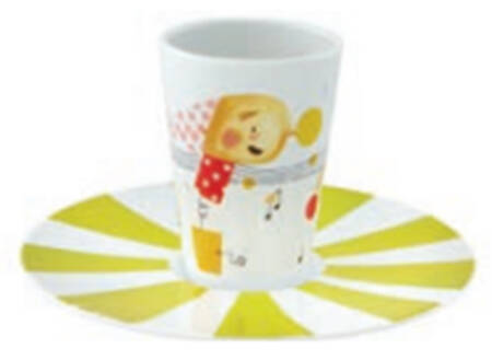 Escape Goat Espresso Cup and Saucer Set