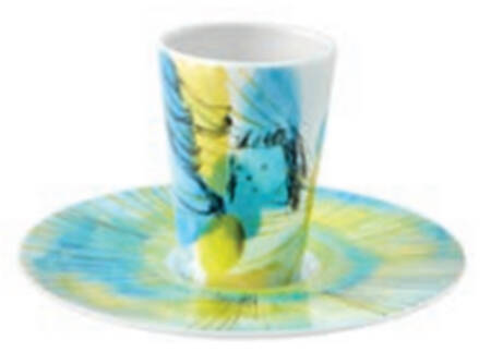 Escape Goat Espresso Cup and Saucer Set