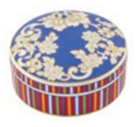 Madeira 600 Years 4" Round Box & Lid
