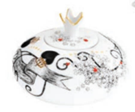 Rainhas de Portugal Sugar Bowl & Lid