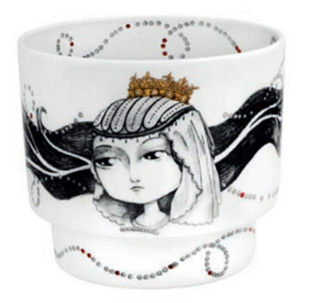 Rainhas de Portugal 6" Cachepot/Vase
