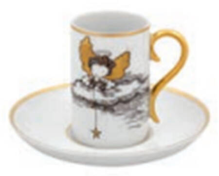 Chasing Stars Espresso Cup and Saucer Set