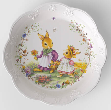 Spring Fantasy 12" Round Serving Bowl