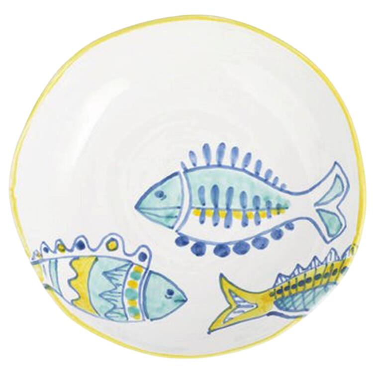 Elba's Fish 8" Individual Pasta Bowl