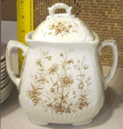 Spring Flowers Sugar Bowl & Lid