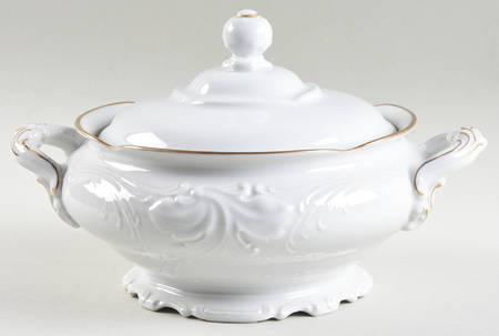 Casa Oro Round Covered Vegetable