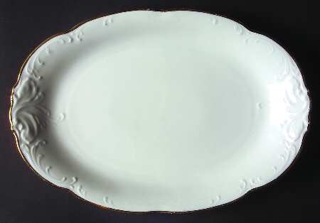 Casa Oro 13" Oval Serving Platter