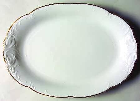 Casa Oro 14" Oval Serving Platter