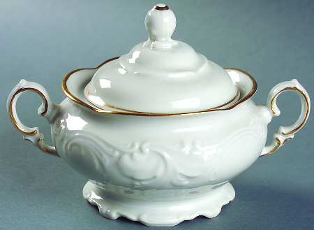 Casa Oro Sugar Bowl & Lid