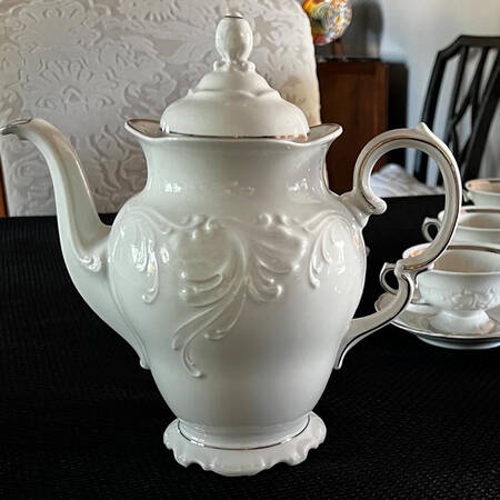 Platin Coffee Pot & Lid