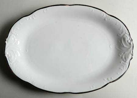 Platin 12" Oval Serving Platter