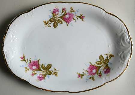WAV8 12" Oval Serving Platter