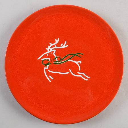 Reindeer Salad Plate