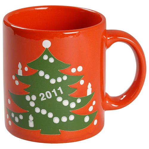 Christmas Tree Red Mug