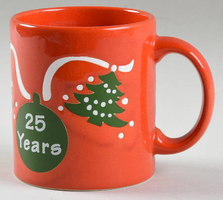 Christmas Tree Red Mug