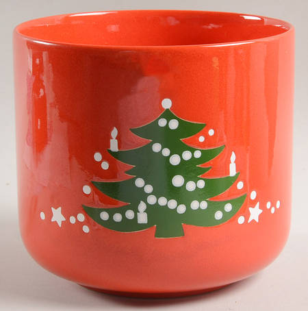 Christmas Tree Cookie Jar No Lid