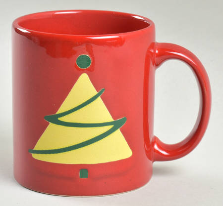 Christmas Tree Red Mug